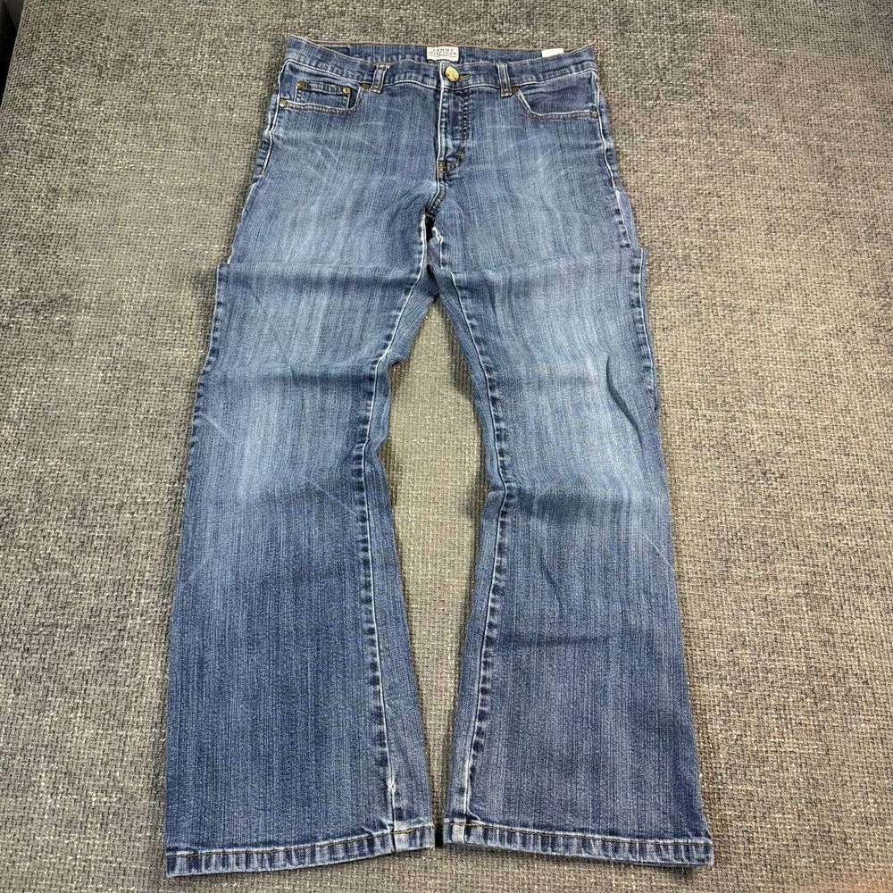 Tommy Hilfiger Denim Bootcut Jeans Mens 31 Blue Medium Wash Y2K Streetwear